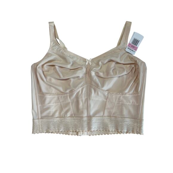 Carnival Full Figure Camisole Longline Bra Women's Size 40DDD Style 720 Boning - Picture 1 of 6